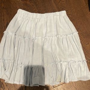 Princess Polly light blue skirt